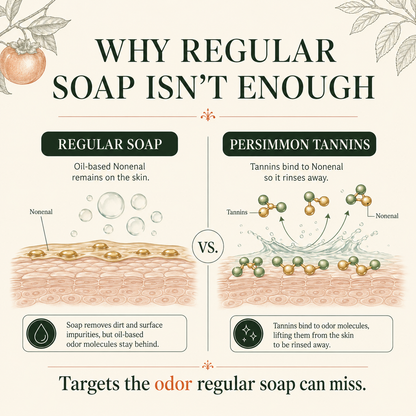 Rosalica Japanese Persimmon Soap