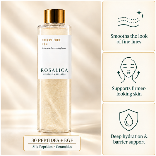 Rosalica Silk Peptide EGF Intensive Smoothing Toner