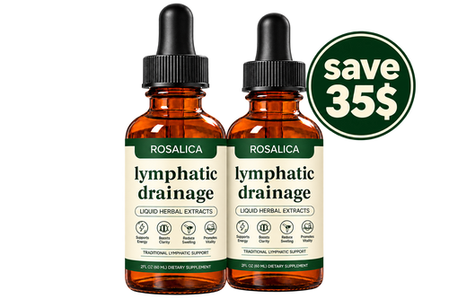 Rosalica Lymphatic Drops — 2 Bottles
