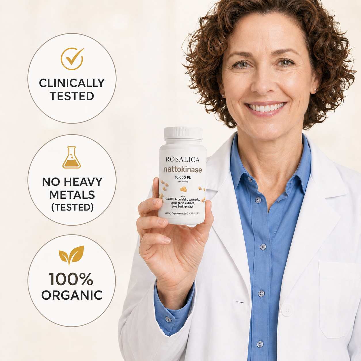 ROSALICA Nattokinase 10,000 FU