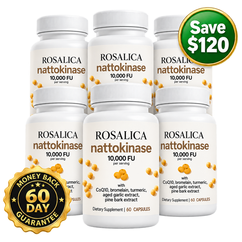 6 months supply nattokinase