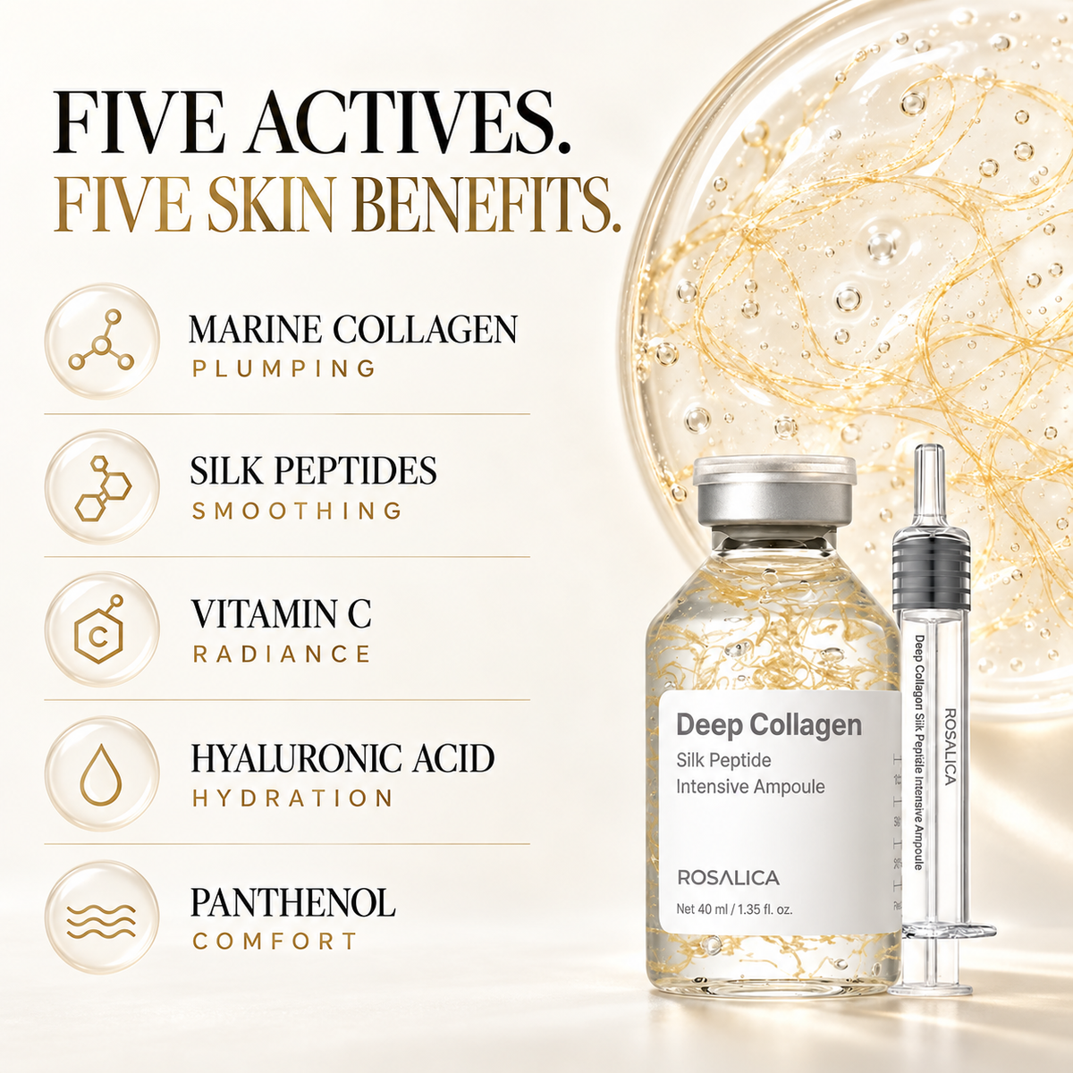Deep Collagen Silk Peptide Intensive Ampoule