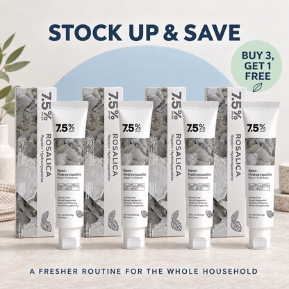 Rosalica 7.5% Nano-Hydroxyapatite Repair+ Toothpaste