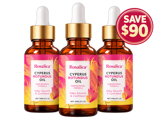 Rosalica Cyperus Rotundus Oil — 3 Bottles