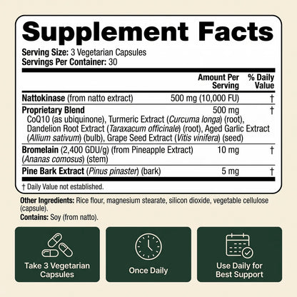 ROSALICA Nattokinase 10,000 FU