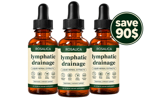 Rosalica Lymphatic Drops — 3 Bottles