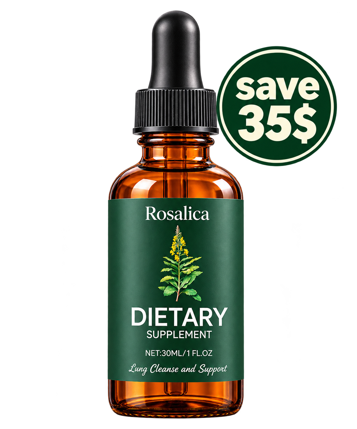 Rosalica Mullein Drops — 1 Bottle